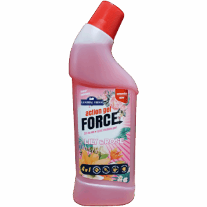 Żel do WC General Force Lily & Rose 4w1 1l