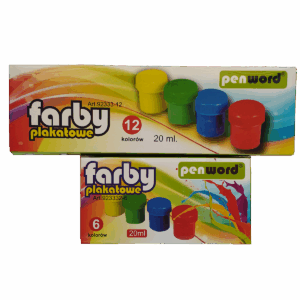 FARBY PLAKATOWE, różne rodzaje